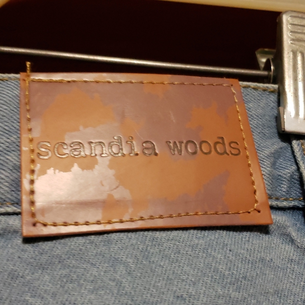 JEANS Scandia Woods Blue 5-Pockets Denim Size 30X32l - Picture 7 of 8